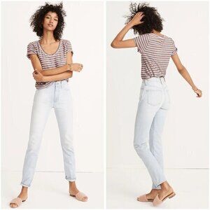 Madewell The Perfect Vintage Jean in Fitzgerald Wash Size 24